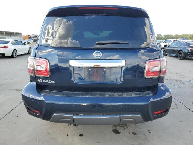 JN8AY2ND0KX009980 - 2019 NISSAN ARMADA SV BLUE photo 6