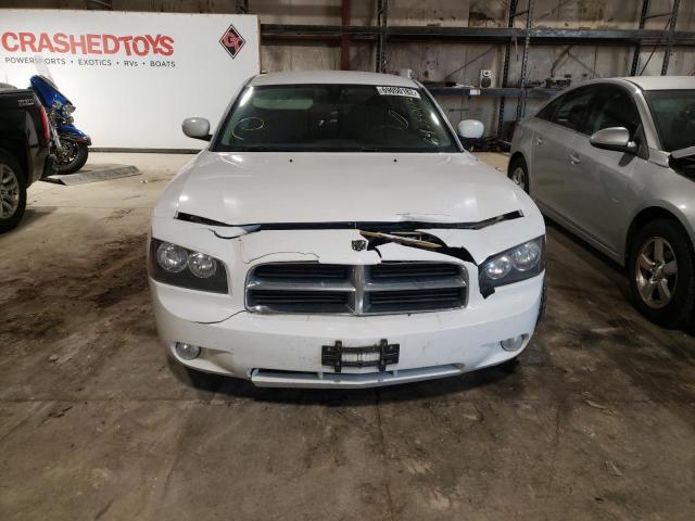 2B3CA3CV5AH290608 - 2010 DODGE CHARGER SXT WHITE photo 5