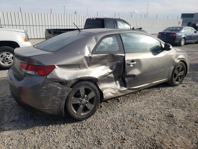 KNAFU6A27A5108487 - 2010 KIA FORTE EX SILVER photo 3