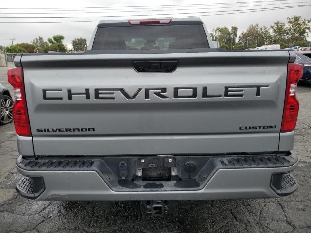 3GCPABEK8PG128588 - 2023 CHEVROLET SILVERADO C1500 CUSTOM GRAY photo 6