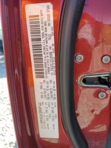 3C6UD5CL5CG326988 - 2012 DODG RAM 2500 ST მუქწითელი ფოტო 12