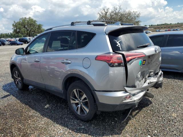 2T3RFREV3HW683737 - 2017 TOYOTA RAV4 XLE SILVER photo 2