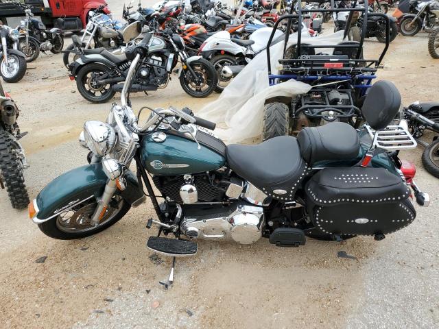 1HD1BWB182Y016473 - 2002 HARLEY-DAVIDSON FLSTCI TEAL photo 5