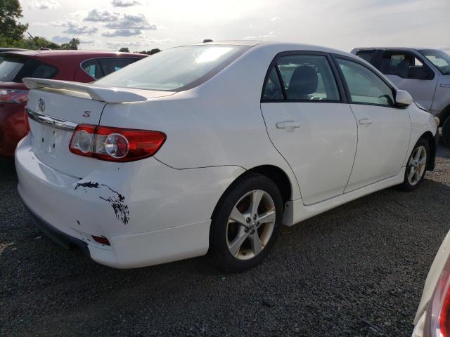 2T1BU4EE1BC707335 - 2011 TOYOTA COROLLA BASE თეთრი ფოტო 3