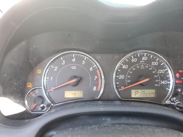 2T1BU4EE1BC707335 - 2011 TOYOTA COROLLA BASE თეთრი ფოტო 9