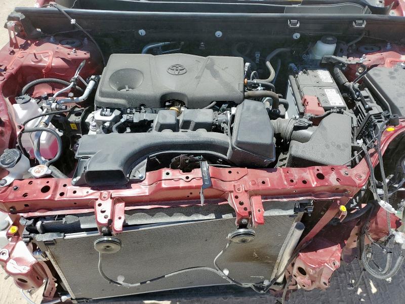 2T3W1RFV6SW395671 - 2025 TOYOTA RAV4 XLE RED photo 12