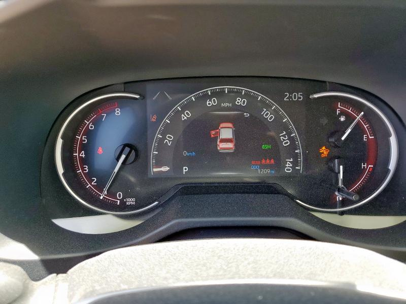 2T3W1RFV6SW395671 - 2025 TOYOTA RAV4 XLE RED photo 9