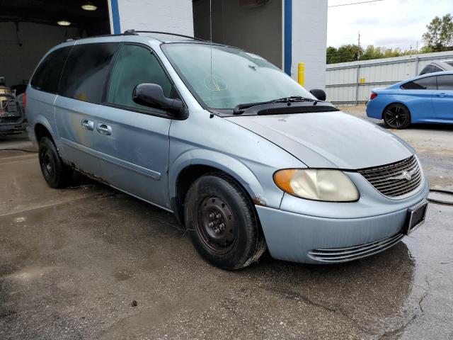 2C4GP44R74R617658 - 2004 CHRYSLER TOWN & COU LX BLUE photo 4