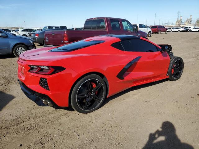 1G1YB2D40N5117537 - 2022 CHEVROLET CORVETTE STINGRAY 2LT RED photo 3