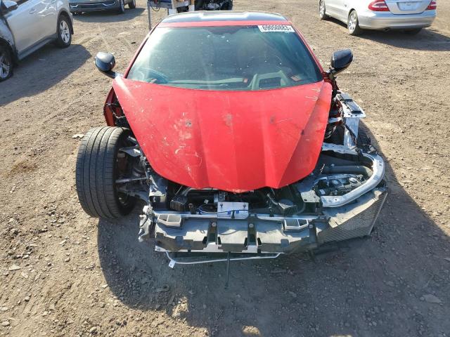 1G1YB2D40N5117537 - 2022 CHEVROLET CORVETTE STINGRAY 2LT RED photo 5