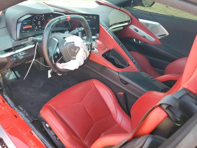 1G1YB2D40N5117537 - 2022 CHEVROLET CORVETTE STINGRAY 2LT RED photo 8