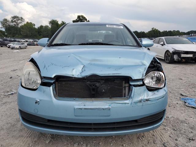 KMHCN46C69U298076 - 2009 HYUNDAI ACCENT GLS BLUE photo 5