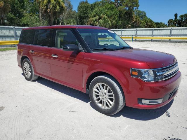 2FMGK5C82KBA11506 - 2019 FORD FLEX SEL 红色 照片 4