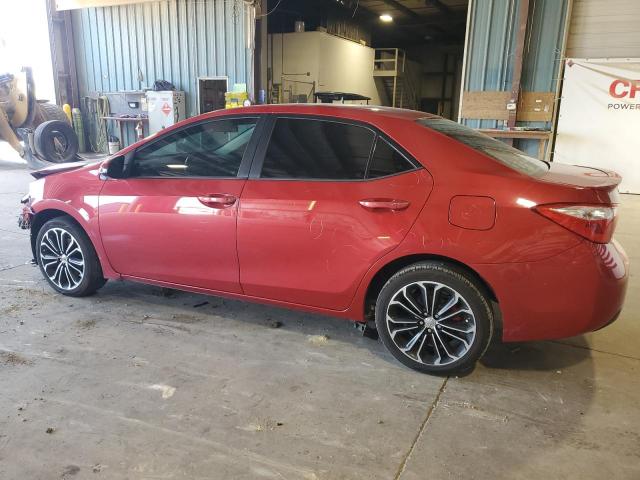 2T1BURHE8FC405460 - 2015 TOYOTA COROLLA L წითელი ფოტო 2