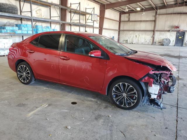 2T1BURHE8FC405460 - 2015 TOYOTA COROLLA L წითელი ფოტო 4