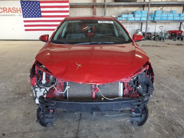 2T1BURHE8FC405460 - 2015 TOYOTA COROLLA L წითელი ფოტო 5