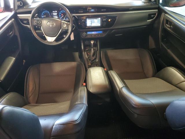2T1BURHE8FC405460 - 2015 TOYOTA COROLLA L წითელი ფოტო 8