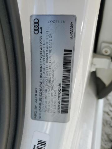 WAUHGAFC1EN062486 - 2014 AUDI A6 PRESTIGE Ağ foto 12