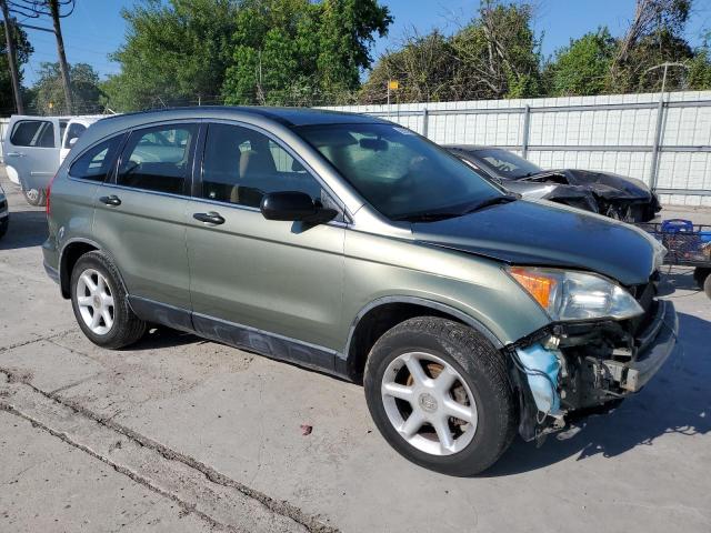 JHLRE38307C058212 - 2007 HONDA CR-V LX GREEN photo 4