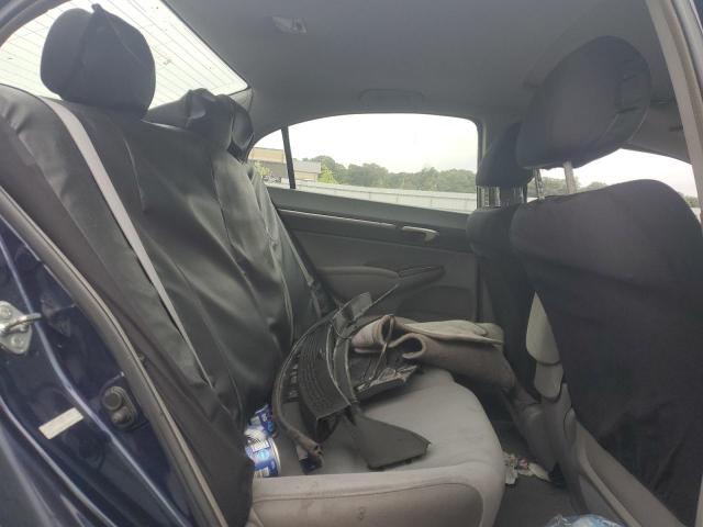 2HGFA16889H513923 - 2009 HONDA CIVIC EX BLUE photo 10