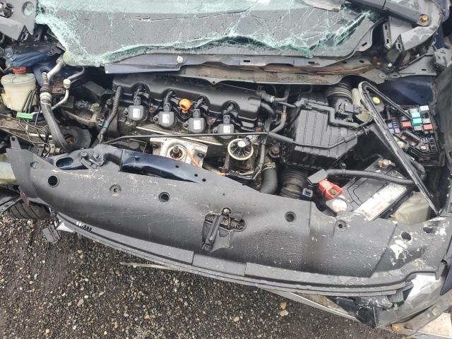 2HGFA16889H513923 - 2009 HONDA CIVIC EX BLUE photo 11