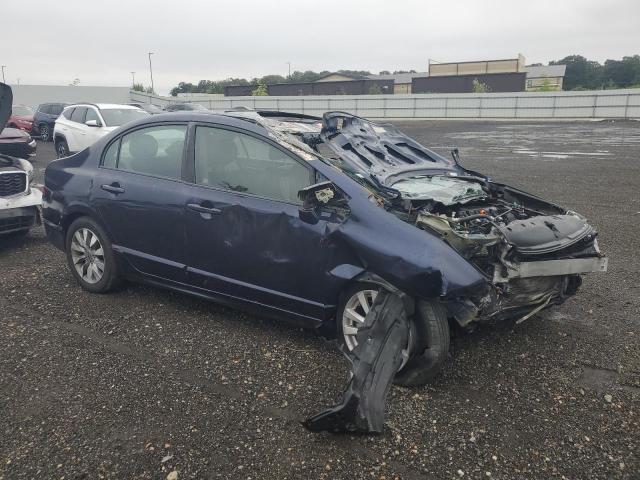 2HGFA16889H513923 - 2009 HONDA CIVIC EX BLUE photo 4