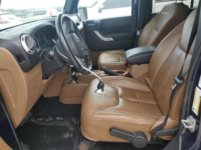 1C4HJWEG7DL531483 - 2013 JEEP WRANGLER U SAHARA ლურჯი ფოტო 7