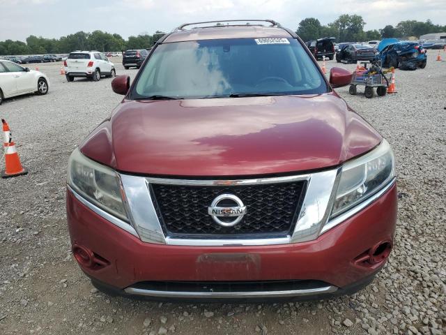 5N1AR2MM3DC624295 - 2013 NISSAN PATHFINDER S Rojo foto 5