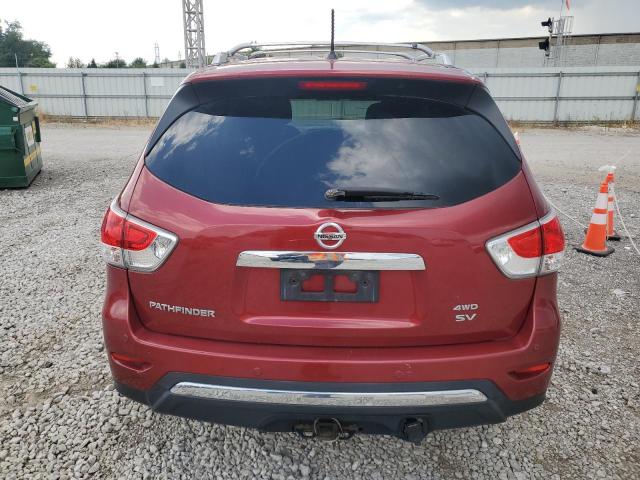 5N1AR2MM3DC624295 - 2013 NISSAN PATHFINDER S Rojo foto 6