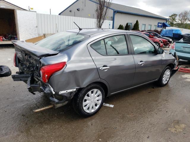 3N1CN7AP5KL851416 - 2019 NISSAN VERSA S GRAY photo 3