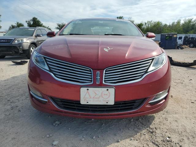 3LN6L2GK3ER811654 - 2014 LINCOLN MKZ RED photo 5