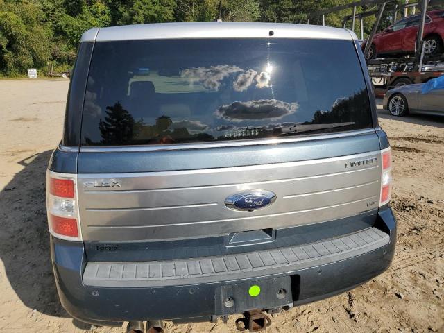 2FMHK6DC8ABB14490 - 2010 FORD FLEX LIMITED BLUE photo 6