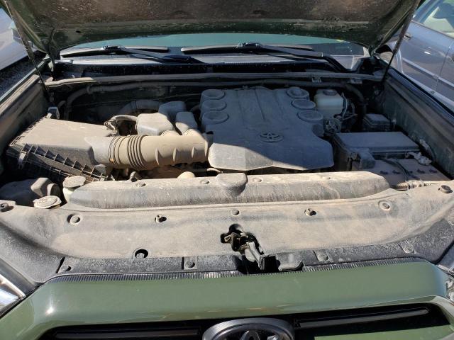 JTEBU5JR5M5882424 - 2021 TOYOTA 4RUNNER SR5/SR5 PREMIUM 绿色 照片 11