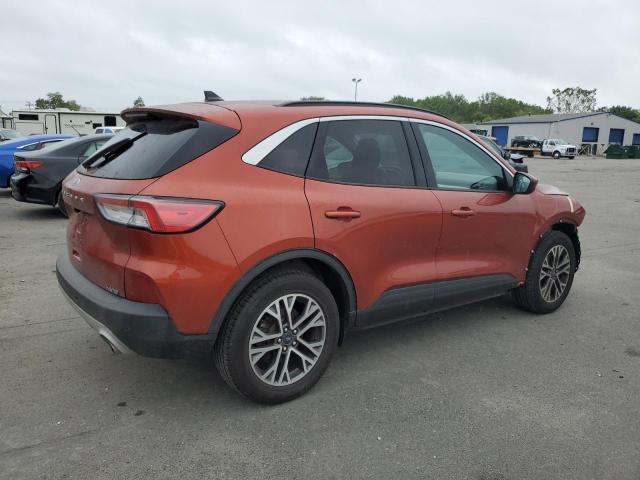 1FMCU9H63LUA81146 - 2020 FORD ESCAPE SEL ORANGE photo 3