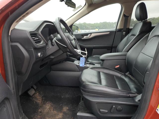 1FMCU9H63LUA81146 - 2020 FORD ESCAPE SEL ORANGE photo 7