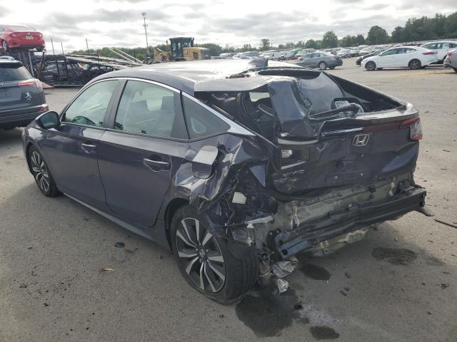 19XFL1H79NE016317 - 2022 HONDA CIVIC EXL GRAY photo 2