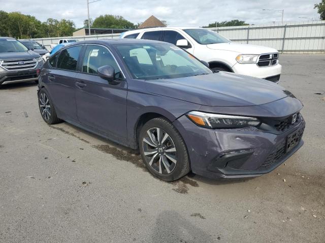 19XFL1H79NE016317 - 2022 HONDA CIVIC EXL GRAY photo 4