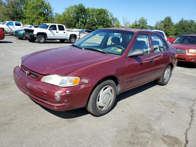 2T1BR12E3YC286909 - 2000 TOYOTA COROLLA VE RED photo 1