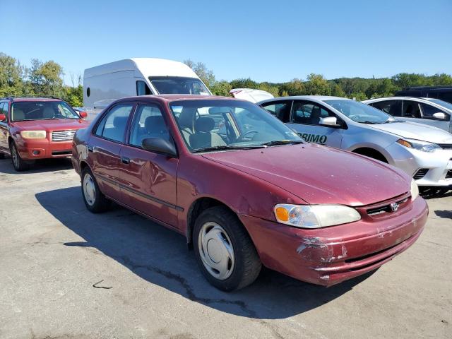 2T1BR12E3YC286909 - 2000 TOYOTA COROLLA VE RED photo 4