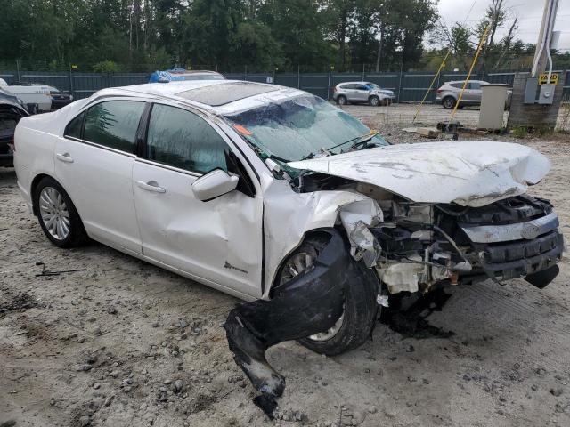 3FADP0L36CR255247 - 2012 FORD FUSION HYBRID WHITE photo 4