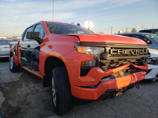 1GCPDBEK9NZ585947 - 2022 CHEVROLET SILVERADO K1500 CUSTOM ORANGE photo 4