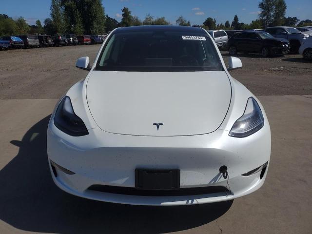 7SAYGDED7SF227873 - 2025 TESLA MODEL Y WHITE photo 5