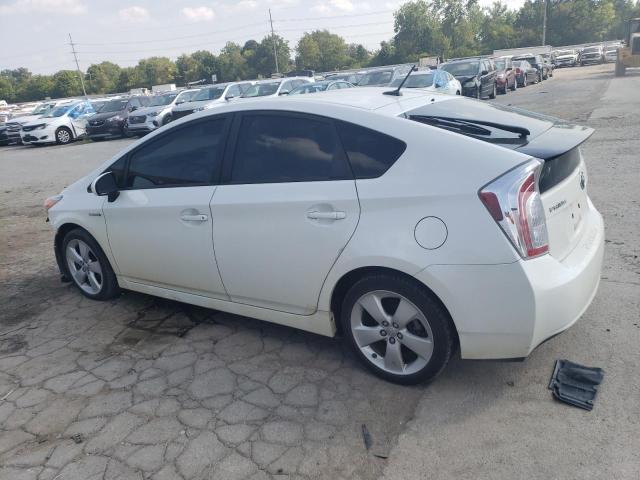 JTDKN3DU3E0369760 - 2014 TOYOTA PRIUS WHITE photo 2