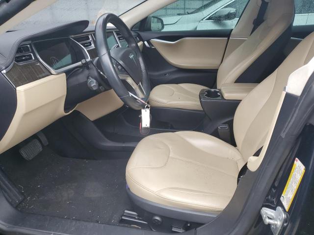 5YJSA1CGXDFP12141 - 2013 TESLA MODEL S Կանաչ լուսանկար 7