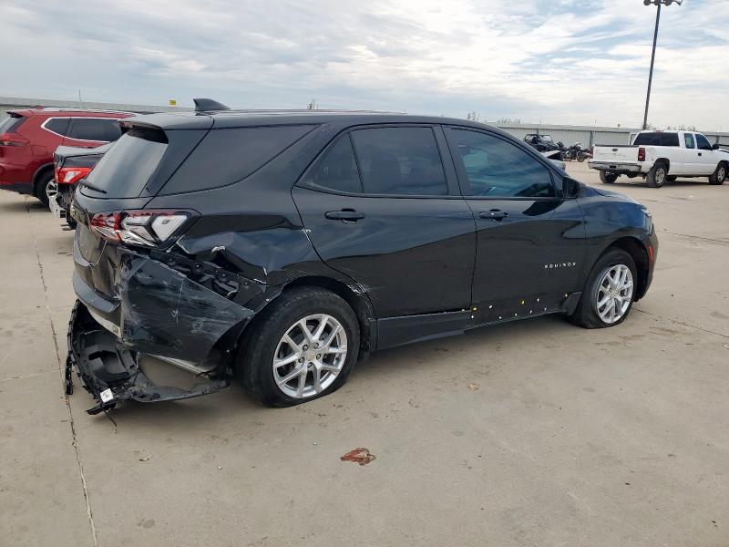 3GNAXHEG0RL232156 - 2024 CHEVROLET EQUINOX LS Czarny zdjęcie 3