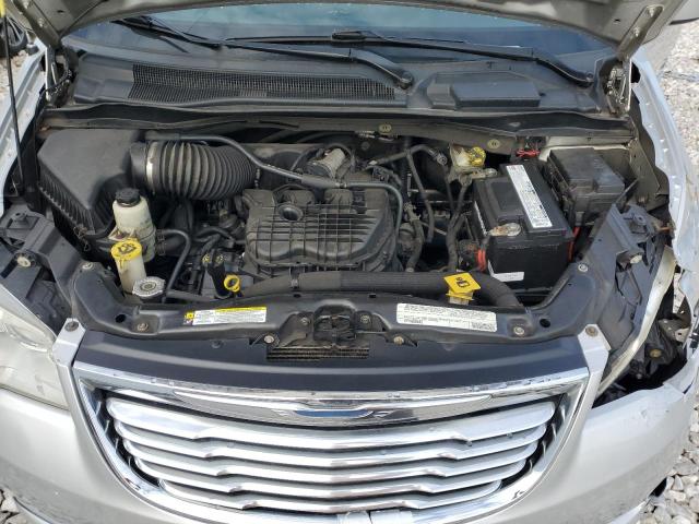 2C4RC1BG3CR327761 - 2012 CHRYSLER TOWN & COU TOURING SILVER photo 12