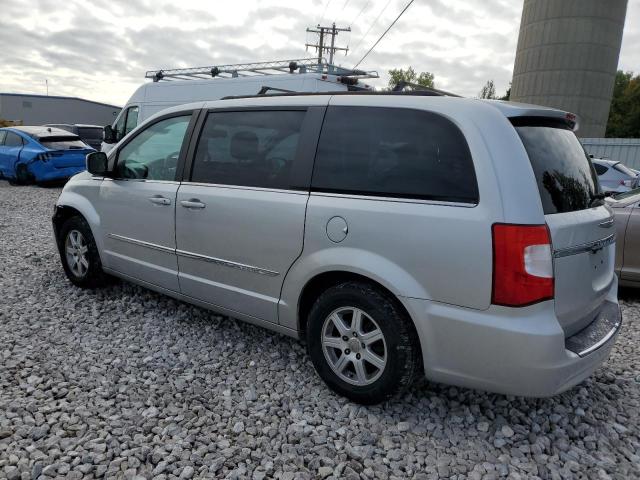 2C4RC1BG3CR327761 - 2012 CHRYSLER TOWN & COU TOURING SILVER photo 2