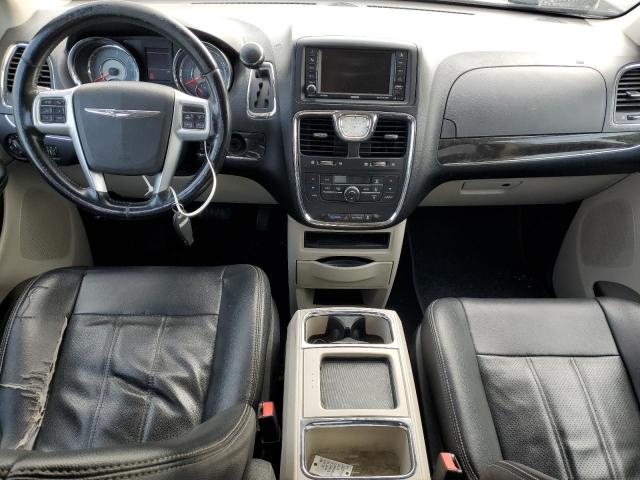 2C4RC1BG3CR327761 - 2012 CHRYSLER TOWN & COU TOURING SILVER photo 8