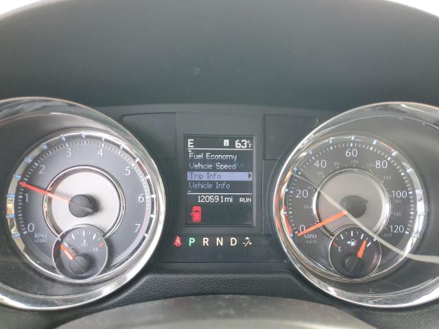 2C4RC1BG3CR327761 - 2012 CHRYSLER TOWN & COU TOURING SILVER photo 9