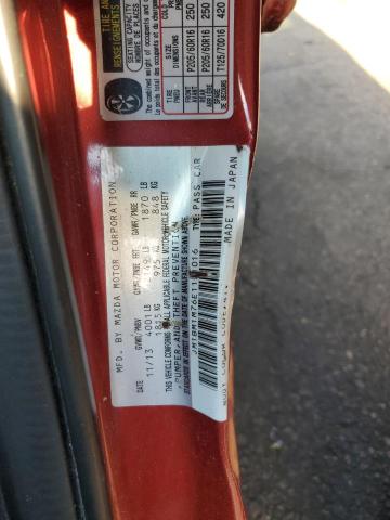 JM1BM1M76E1151016 - 2014 MAZDA 3 GRAND TOURING RED photo 12